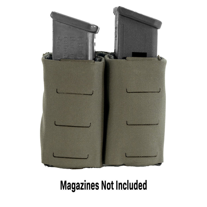 Double Pistol Mag Pouch with Tank Track™