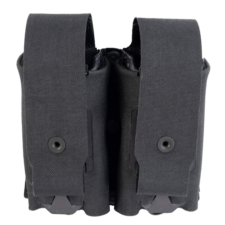 Double Pistol Mag Pouch with Tank Track™ with Flap