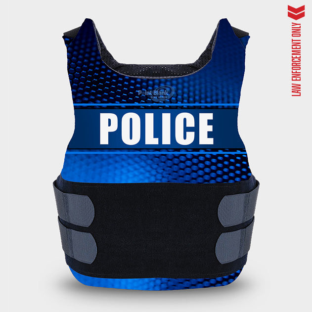 Carrier with Light Bar Graphic – Police