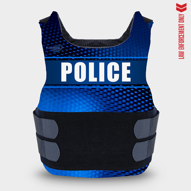 Carrier with Light Bar Graphic – Police