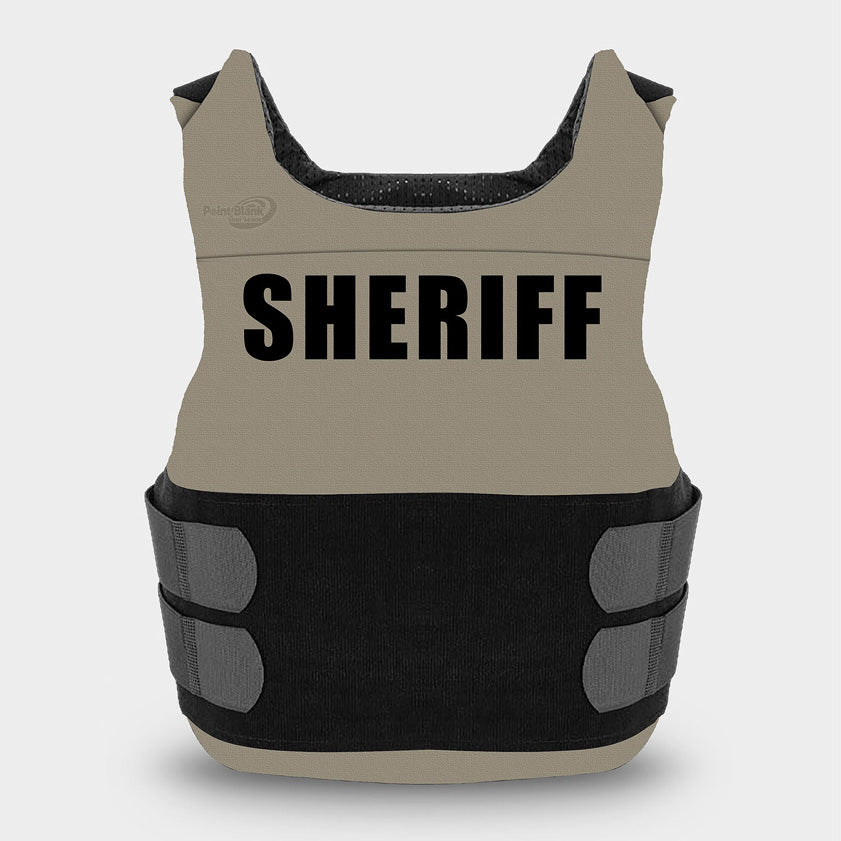 Carrier with Sheriff Placards