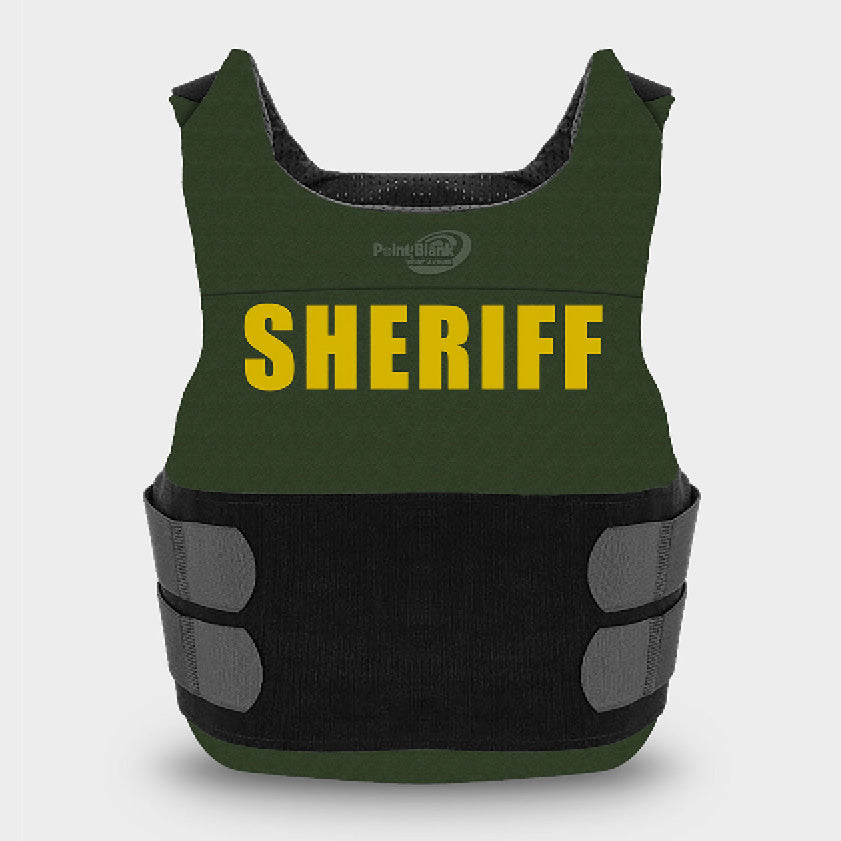 Carrier with Sheriff Placards