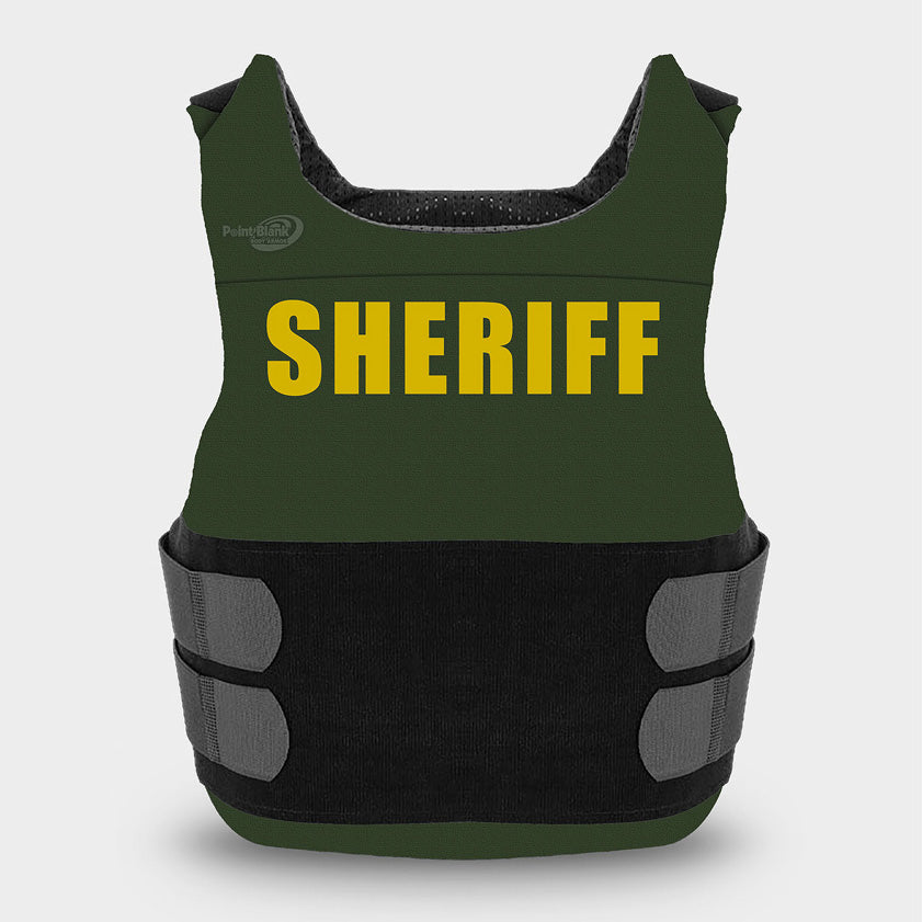Carrier with Sheriff Placards