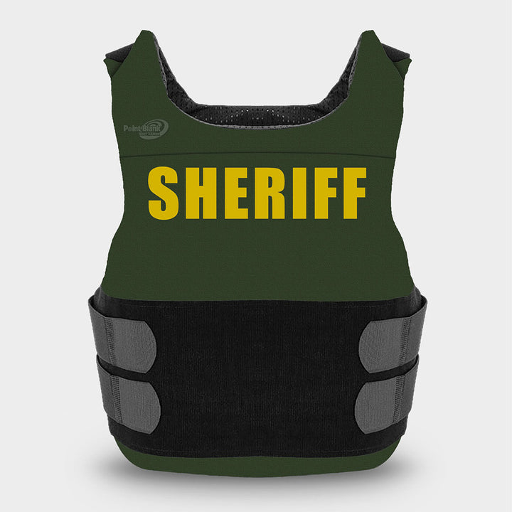 Carrier with Sheriff Placards