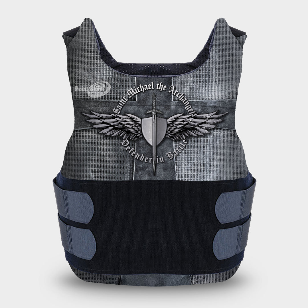 St Michael – Defender in Battle – Vest Carrier