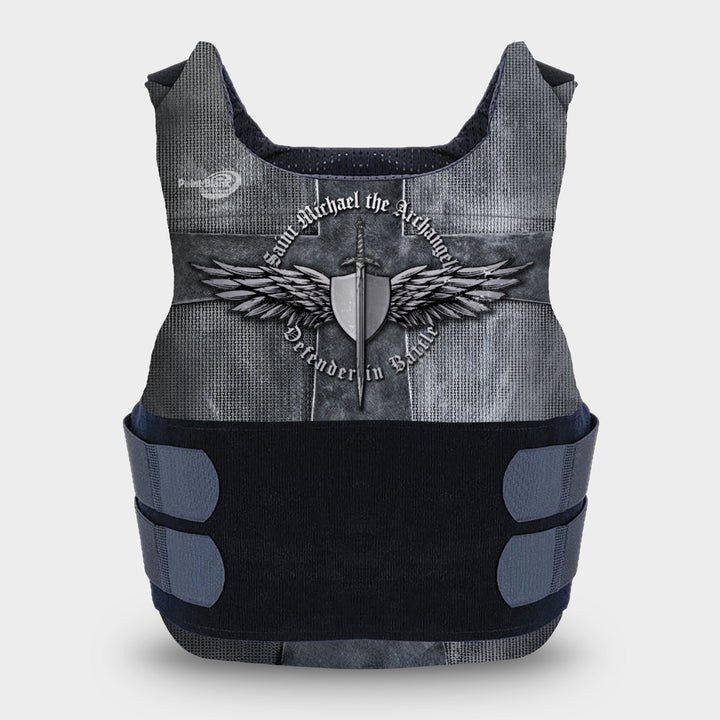 St Michael – Defender in Battle – Vest Carrier